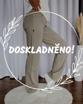 ✨ Barva taupe je opět na skladě! ✨ Uvidíme, jak rychle dojde tentokrát 😅 🎯 Chtěli byste ji i v užším provedení? 😍 👉 pište...