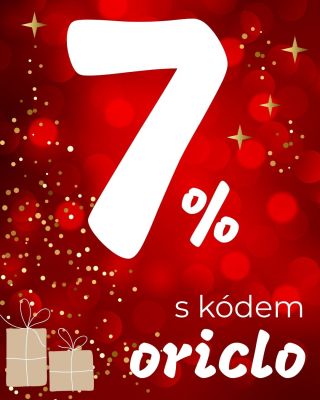 🎄✨ Vánoční slevový kód je tady! ✨🎄 Dávám Ti 7% slevu na vše 🎁 s kódem ORICLO, aby bylo pro Tebe pohodlí dostupnější 🛍️💛....